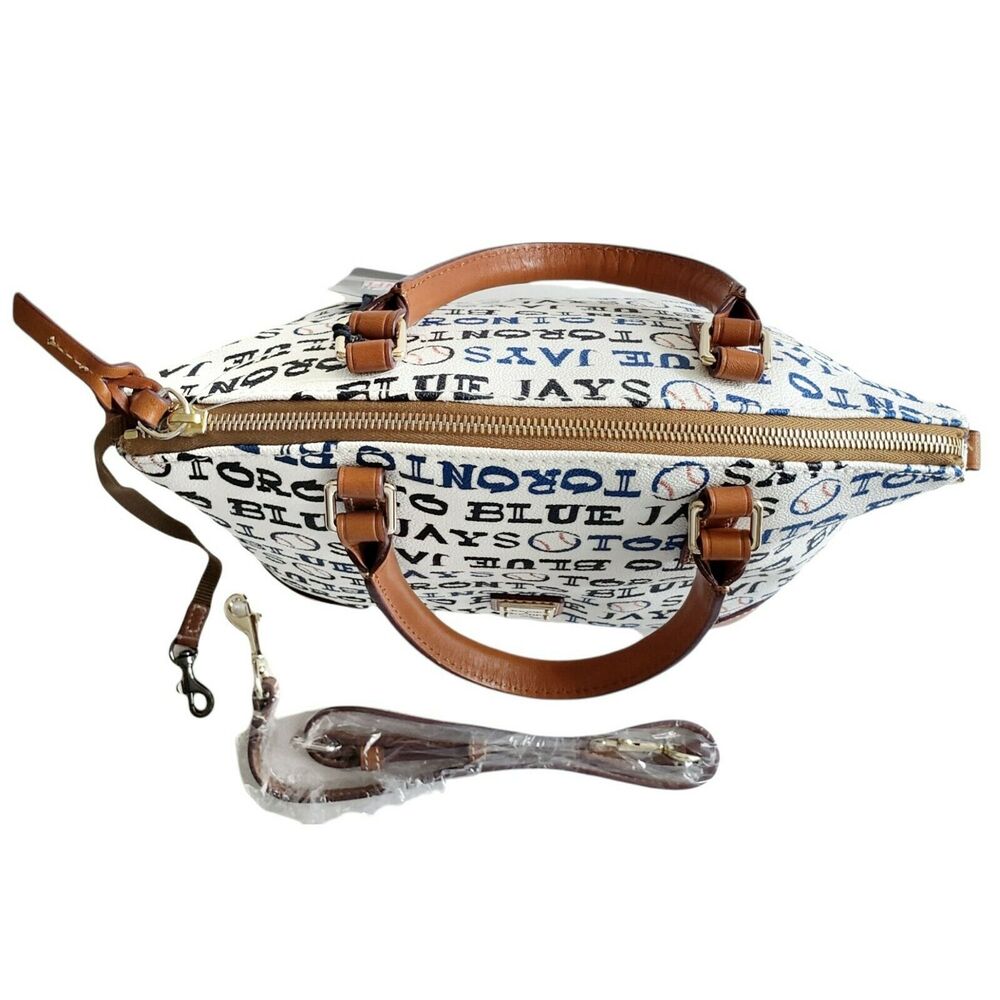 DOONEY & BOURKE MLB Toronto Blue Jays Charli satchel sports team bag purse NEW - Picture 4 of 12